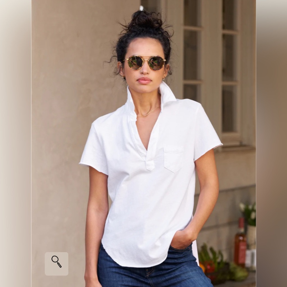 Frank & Eileen White Women's Top